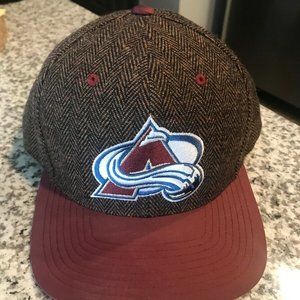 Colorado Avalanche Hat Size 7 1/2 Mitchell & Ness